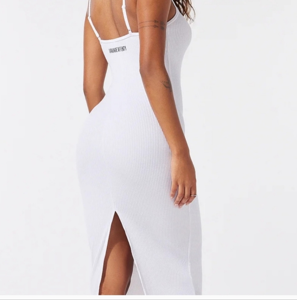 Essential Rib Midi Dress